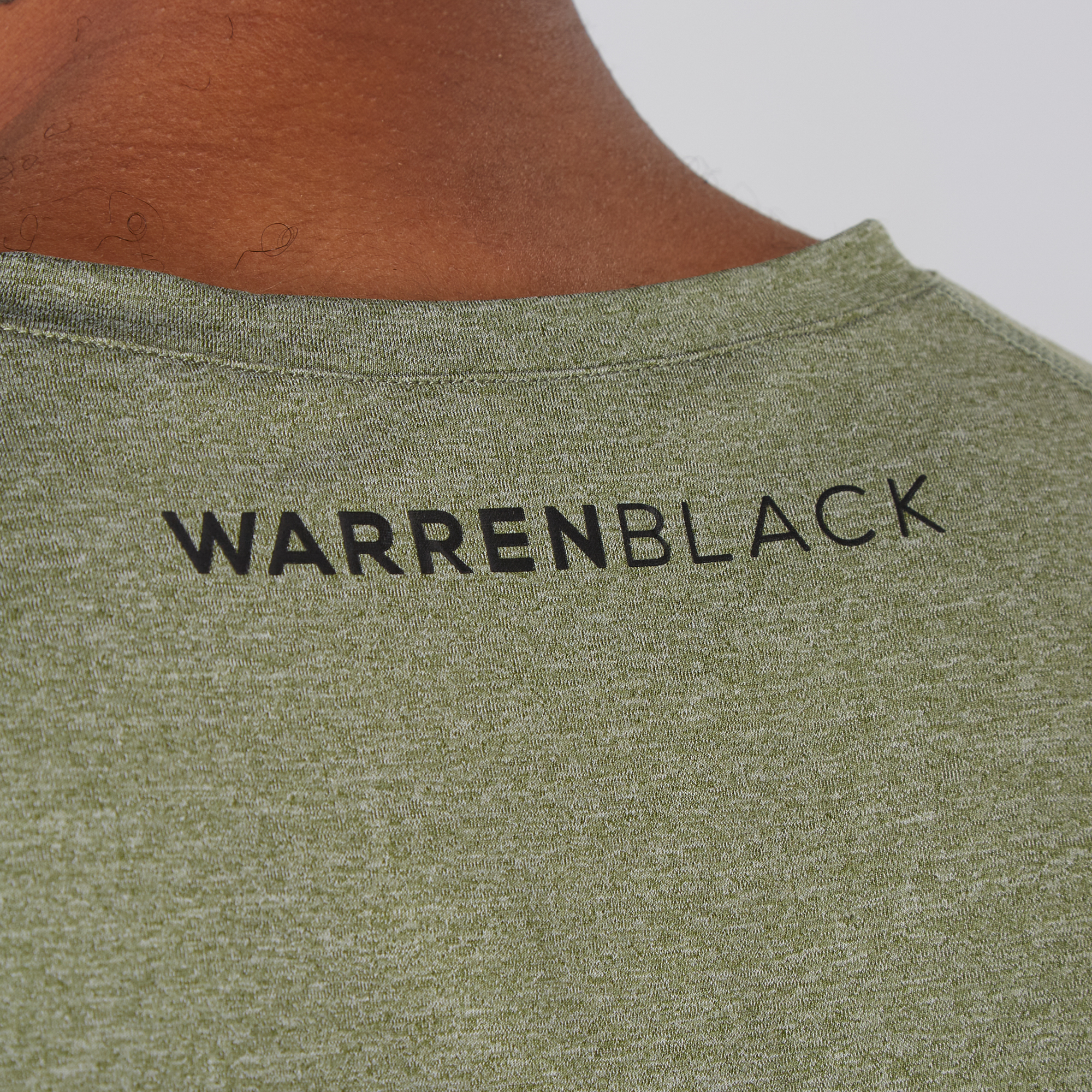 T-Shirt - Green Marl - Image 4